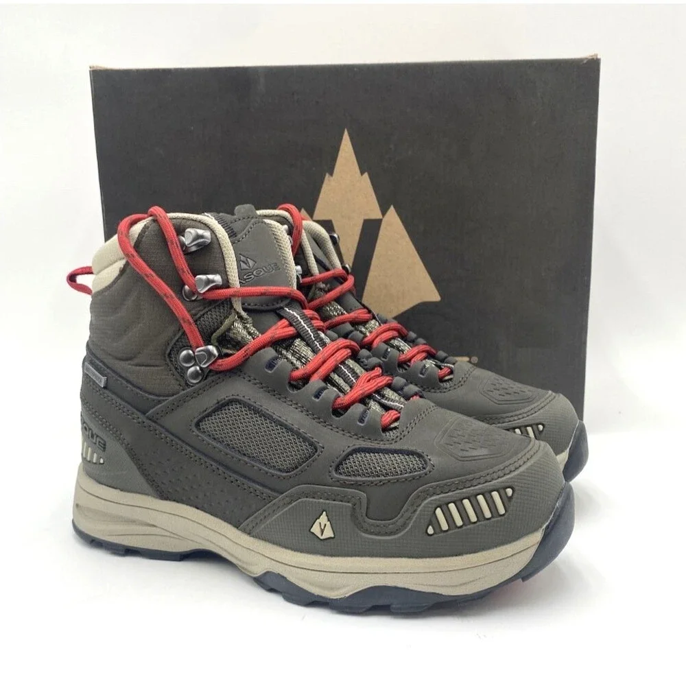 Vasque 7250 BREEZE AT ULTRADRY Kids' NEW Hiking Boot Brown Olive US Size 2